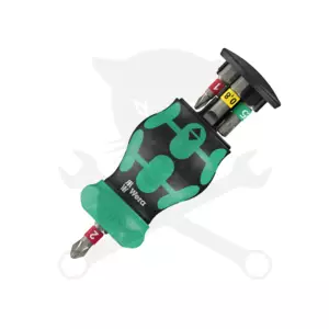 Csavarhúzó készlet marok racsnis 6in1 1/4" Kraftform RA 1 - Wera