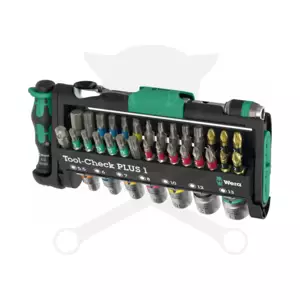 Csavarhúzó bit készlet 39 db-os - metrikus - Tool-Check Plus 1 - Wera