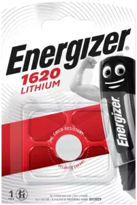 Elem 3V - CR1620 gombelem - Li Energizer