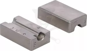 Fékcsőperemező készlet - profi - külön befogó pofa-pár 4,75 mm-es