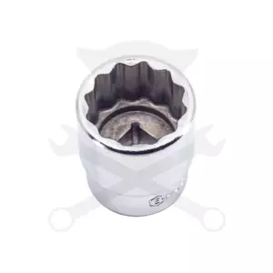 Dugókulcs - crowafej 1/2" 12 szög normál 34 mm Genius