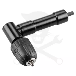 Sarokfúró adapter 90° ipari 1/4", gyorstokmánnyal - Graphite