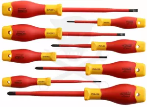 Csavarhúzó készlet szigetelt VDE 1000V 8 db-os készlet PH + SL - SP Tools