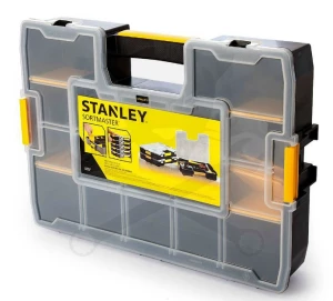 Szortimenter tárolódoboz variálható rekeszek 440x340x90 mm Stanley