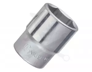 Dugókulcs - crowafej 1/2" 6 lap normál 08 mm Genius