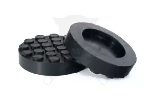 Gumipogácsa csápos emelőhöz 120/ 85 mm-es peremes+betét pöttyös