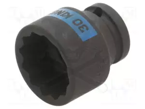 Légkulcsfej 1/2" 12 l.n. 30-as - KingTony