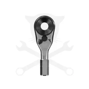 Racsnis fej mini 1/4" / 1/4" 8011 Zyklop Mini 4 Bit - Wera