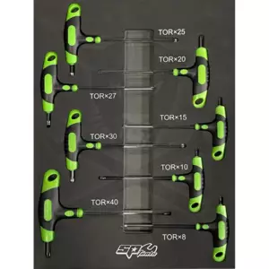 Szerszámkészlet, tálcás 8 db-os - SP Tools