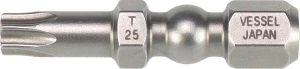 Bit torx 1/4" T25*30 mm - 5 db/doboz - Vessel