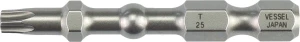 Bit torx 1/4" T25*50 mm - 5 db/doboz - Vessel