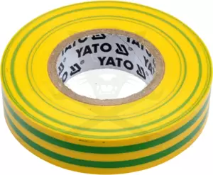 Szigetelőszalag 20m zöld-sárga 0.13x15 mm - Yato