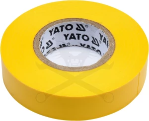 Szigetelőszalag 20m sárga 0.13x15 mm - Yato