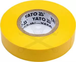 Szigetelőszalag 20m sárga 0.13x15 mm - Yato