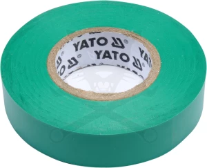 Szigetelőszalag 20m zöld 0.13x15 mm - Yato
