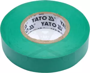 Szigetelőszalag 20m zöld 0.13x15 mm - Yato