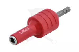 Szigetelt VDE 1000 V 1/4" külső hatlap / 1/4" bittartó adapter -Laser