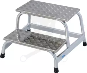 Állvány ALU 1 x 2 fokos szerelő dobogó, gurulós - Krause Stabilo