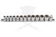 Csavarkiszedő készlet - sérült fejű csavarokhoz 12+1 db-os 08-19 mm 3/8"