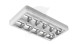 Lámpatest, fénycsöves LED 2x10 W - 850 lm / 4000K - 630mm ELMARK (260LEDOM)