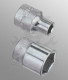 Dugókulcs - crowafej 3/8" 6 lap normál 18 mm Genius