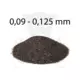 Szóróanyag normálkorund barna NK120 = 0,09 - 0,125 mm -25 kg