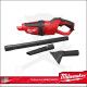 Porszívó akkus M12 0.6 l - 934 l/perc száraz IP20 - Milwaukee (M12 HV-0)