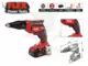 Gipszkarton csav 28Nm 1/4"-os 18V akku nélkül, kofferrel - FLEX (DW 45 18.0-EC)