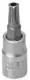 Rátűzőkulcs - crowa+bit 1/4" torx, furatos TPX15