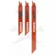 Orrfűrészlap, fémlemez készlet 205-130mm 5 db-os - Bahco