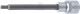 Rátűzőkulcs - crowa+bit 1/2" torx T30 x 140 mm hosszú - BGS
