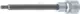 Rátűzőkulcs - crowa+bit 1/2" torx T30 x 140 mm hosszú - BGS