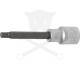 Rátűzőkulcs - crowa+bit 1/2" imbusz  6 mm, hosszú