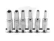 Dugókulcs - crowafej készlet 1/4" belső E-torx E4-E10 hosszú 6 db-os BGS