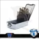 Csigafúró készlet HSS Co5 Kobalt bevonatú  25 db-os 1.0-13.0 mm - Welzh