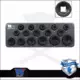 Lok-Typ Légkulcsfej készlet 1/2" 16 db-os spec.6 lap normál 10-32 mm-Welzh