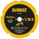 Vágókorong  76 mm gyémánttárcsa univerzális dekopírfűrész - Dewalt