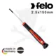 Csavarhúzó műszerész 2,5x0,4x150 mm Felo