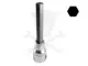 Rátűzőkulcs - crowa+bit 1/2" imbusz 10 mm, hosszú