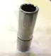 Dugókulcs - crowafej 1/2" 12 szög hosszú 15 mm Genius
