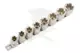 Dugókulcs - crowafej készlet 1/2" Torx Plus® belső 8 db-os EPL18 - EPL32