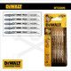 Fűrészlap dekopírfűrészhez, fára 100 mm 4.2T - 5db - DeWalt