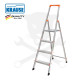 Solidy lépcsőfokos állólétra 1x4 Fokos - MONTO-