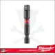 Adapter, hatlap-négylap IMPACT 1/4"-1/4" Torziós - Milwaukee