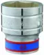 Dugókulcs - crowafej 1/2" 6 lap normál 41 mm KingTony