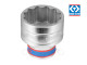 Dugókulcs - crowafej 1/2" 12 szög normál 34 mm King Tony