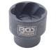 Kerékőr leszedő dugófej 1/2" rövid 22 mm-es BGS