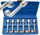 Dugókulcs - crowafej készlet 1/2" speciális alul nyitott 6 db-os 12-19 mm