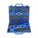 Menetfúró és menetmetsző készlet metrikus M6-M24 normál + finommenet 45 db