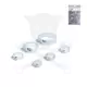 Bilincs készlet  6 részes 4-45 mm csövekhez - Kraftmann